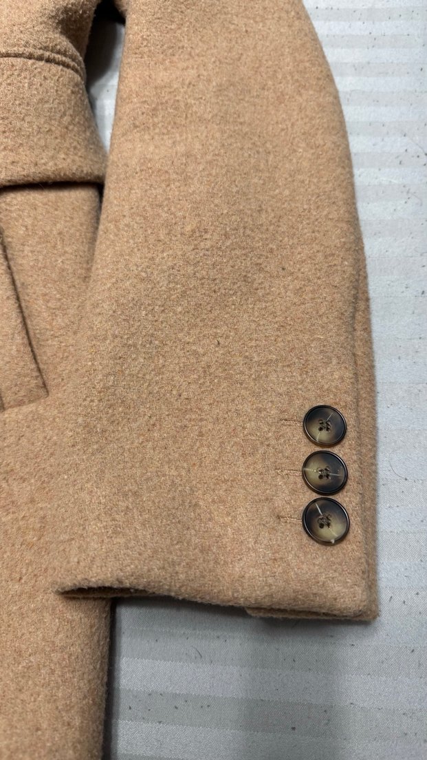 Stradivarius kamel kaban - Görsel 5