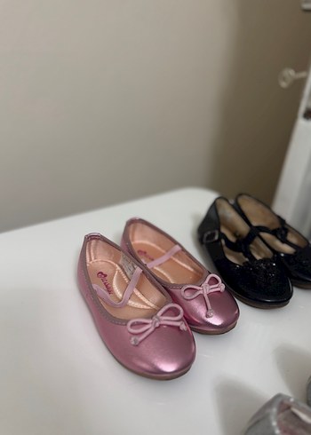 LC Waikiki Kız Çocuk Siyah Nakışlı Tokalı Babet