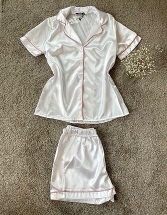 Saten pijama takımı