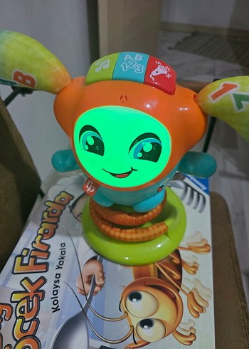 Fisher Price fisher price Renkli Eğitici Müzikli zıplayan robot