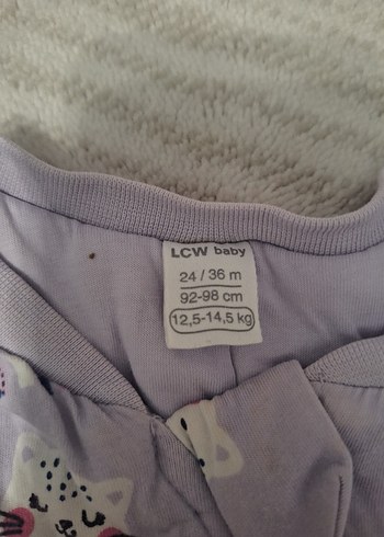LC Waikiki Kız Çocuk Mor Fermuarlı Uyku Tulumu
