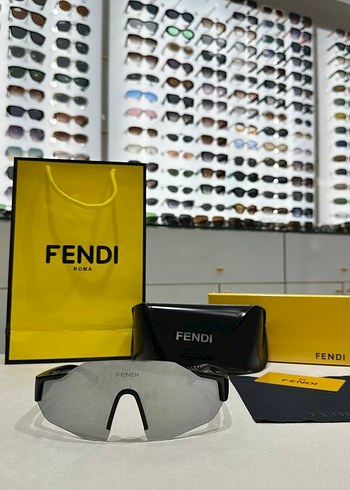 Fendi aynaı unisex Güneş Gözlüğü - Görsel 2