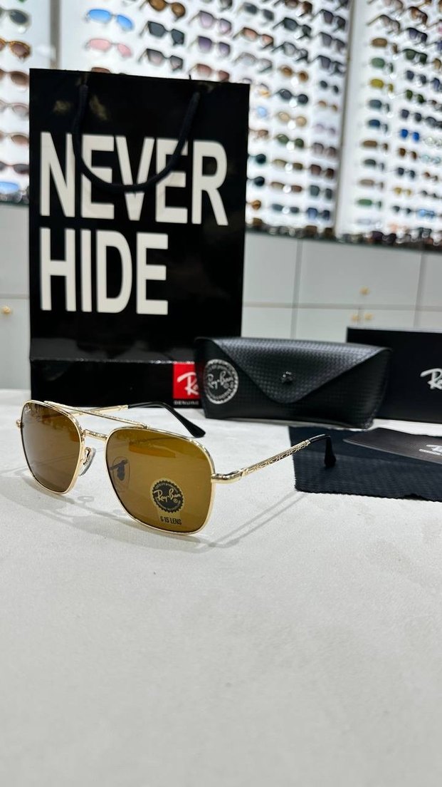 Ray-Ban Kahverengi Güneş Gözlüğü - Görsel 2