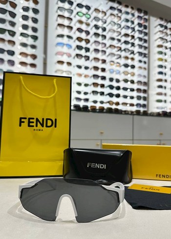 Fendi unisex Beyaz güneş  Gözlüğü - Görsel 2