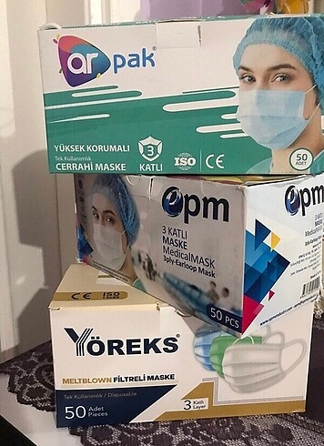 Maske ve ayakkabı