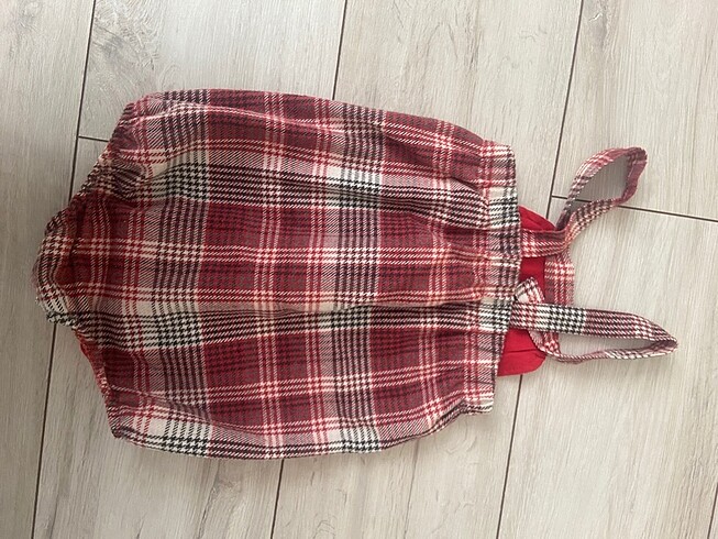 24-36 Ay Beden bordo Renk Salopet