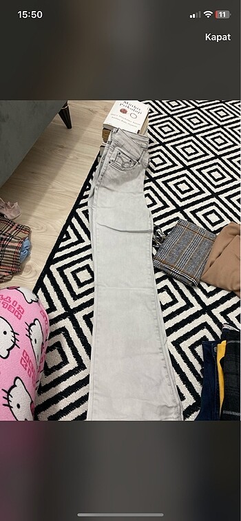 Mavi Jeans Diz boyunda trençkot