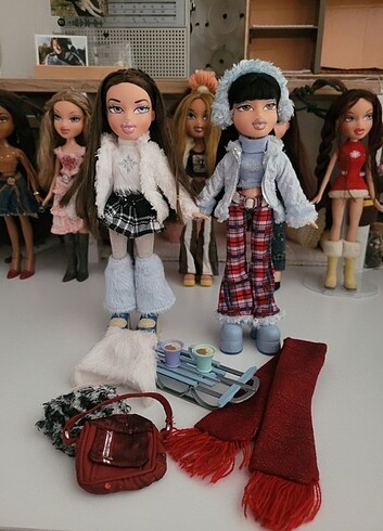 Bratz Bratz wintertime wonderland dana ve Jade 