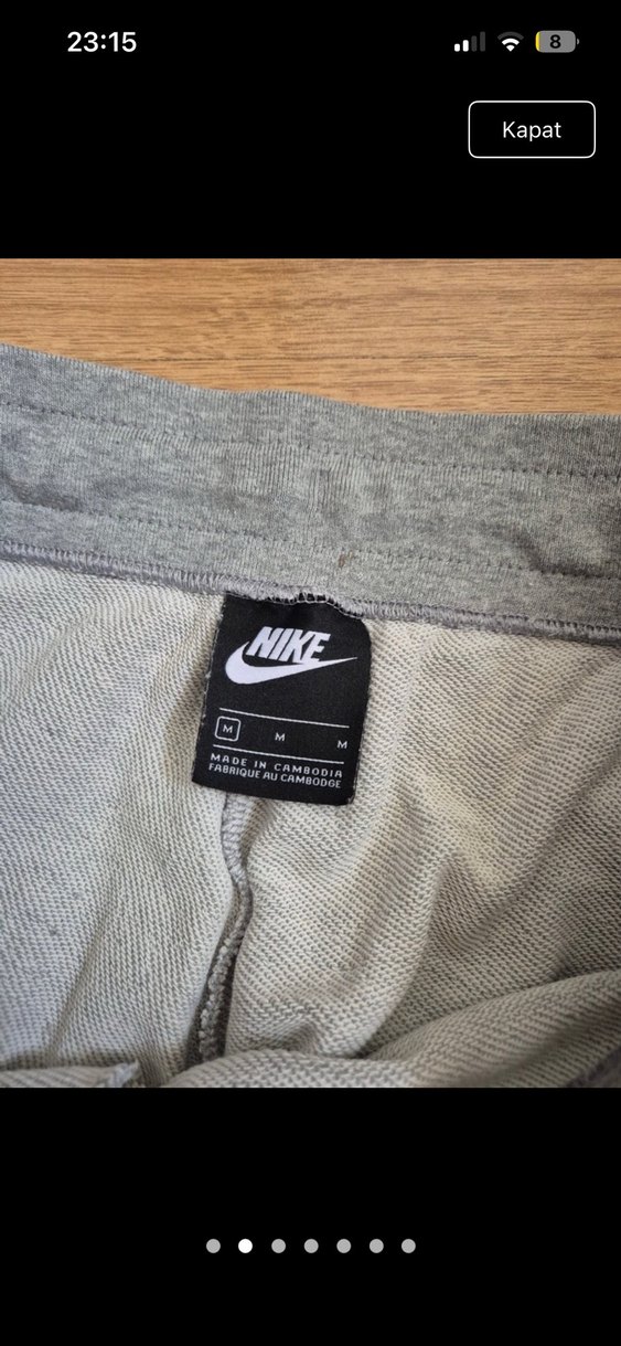 Nike Gri Kadın Spor Eşofman Altı - Görsel 2