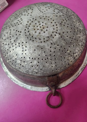 Delikli Metal Süzgeç Tabağı - Görsel 5