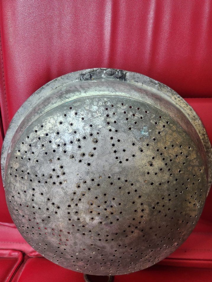 Delikli Metal Süzgeç Tabağı - Görsel 3