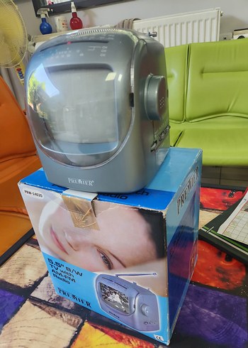 5.5" Siyah Beyaz TV ve Radyo, Velsan Garantili - Görsel 5