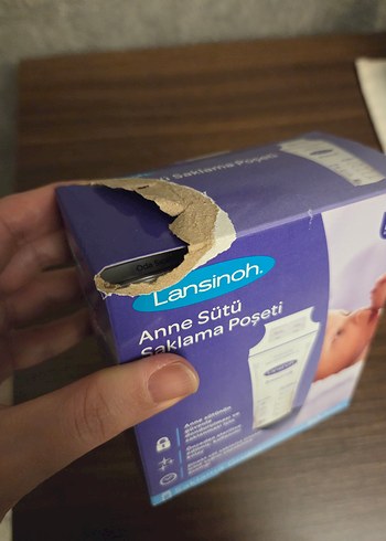 Lansinoh Anne Sütü Saklama Poşeti 50'li - Görsel 4