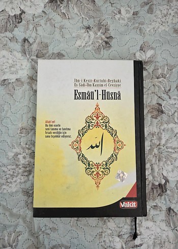 Beden Esmâü'l-Hüsnâ - İslami İsimler Kitabı