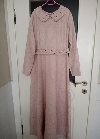 Tesettür abiye elbise - Görsel 2