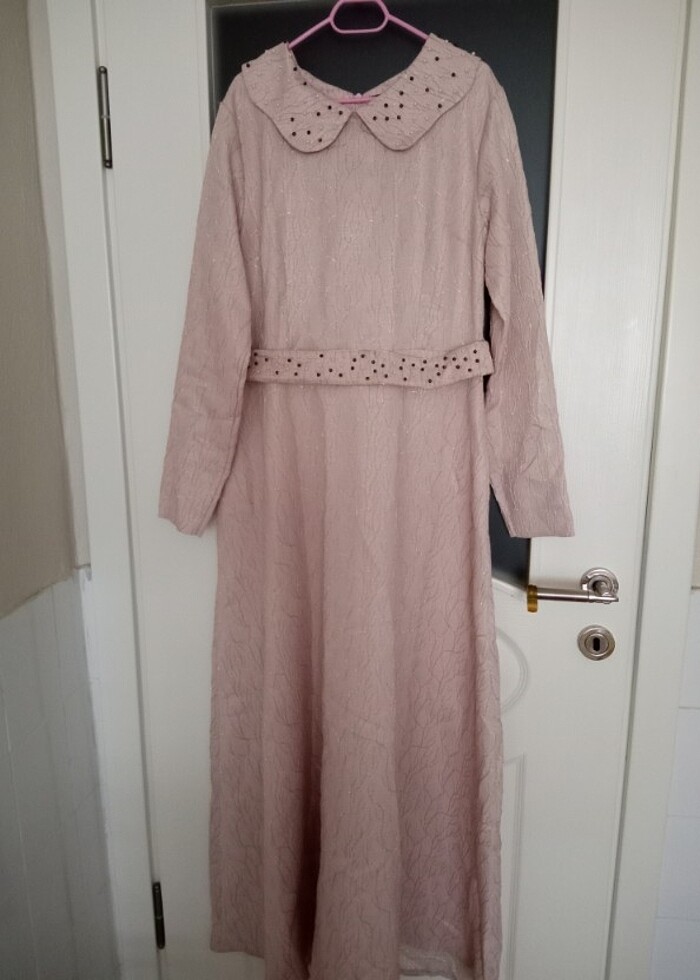 Tesettür abiye elbise  - Görsel 2