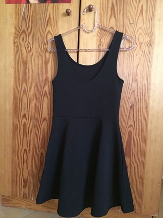 H&M Siyah Günlük Elbise