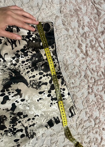 Midi boy saten etek - Görsel 4