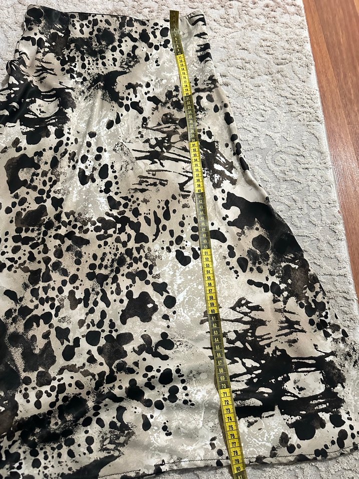 Midi boy saten etek - Görsel 3