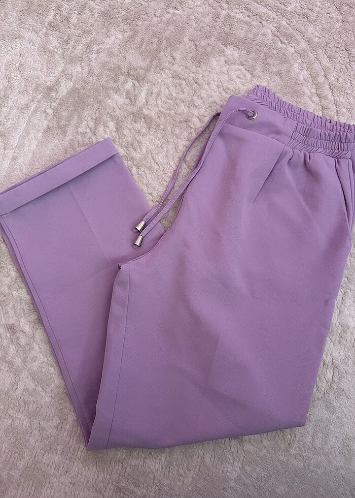 Mor renk pantolon - Görsel 2
