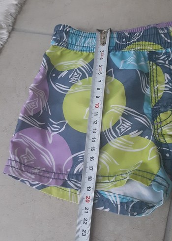 Renkli Tie-Dye Desenli Erkek Şort - Görsel 5