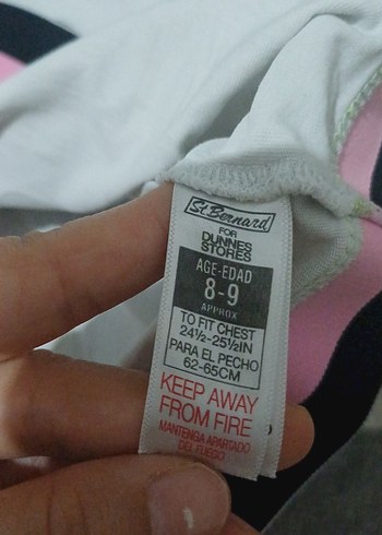 Kız Çocuk Beyaz Baskılı Kısa Kollu Tişört - Görsel 6