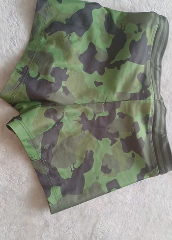 Erkek Çocuk Kamuflaj Desenli Yeşil Mayo - Görsel 6