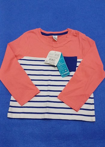 Kız Çocuk Uzun Kollu Pamuklu Tişört - Görsel 2