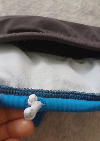 Mavi Biker Desenli Erkek çocuk Mini Mayo - Görsel 3