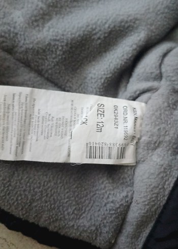 Erkek Çocuk Siyah Kapüşonlu Kemerli Mont - Görsel 4