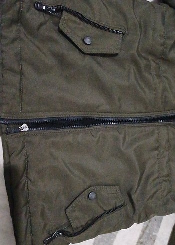 Kahverengi Kapüşonlu erkek çocuk Kışlık Mont - Görsel 8