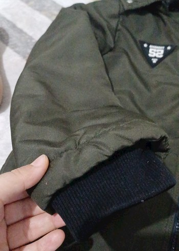 Kahverengi Kapüşonlu erkek çocuk Kışlık Mont - Görsel 6