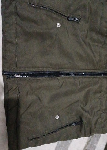 Kahverengi Kapüşonlu erkek çocuk Kışlık Mont - Görsel 7