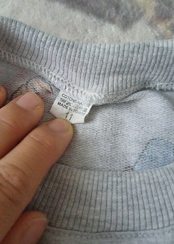 Örme Örümcek Adam Baskılı Gri Erkek çocuk Sweatshirt - Görsel 8