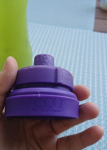 Mor Kapaklı Renkli suluk tupperware - Görsel 7