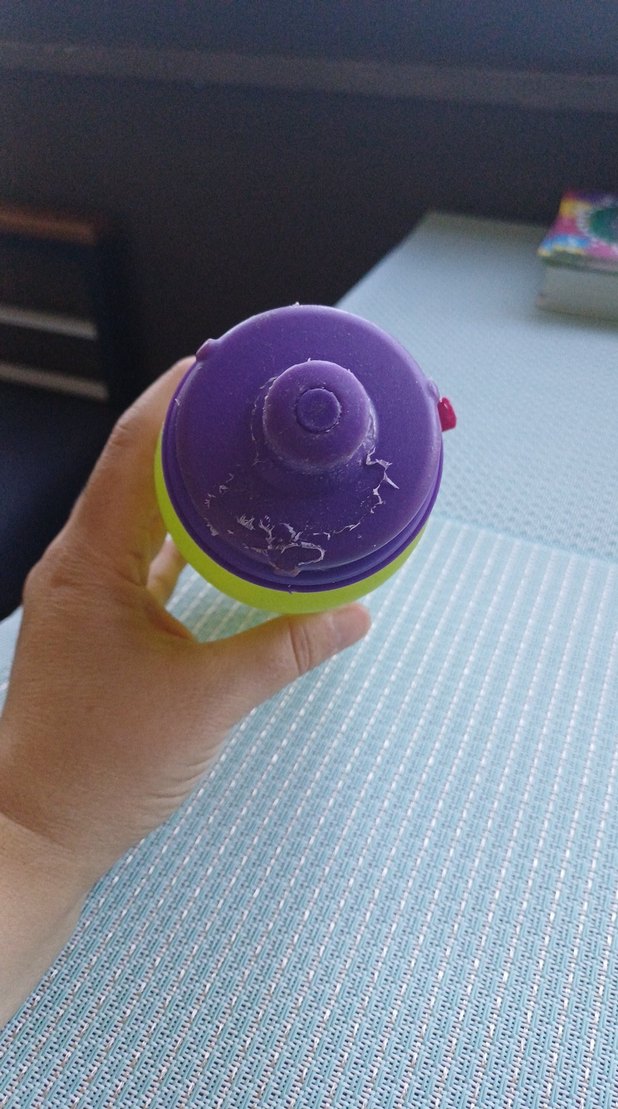 Mor Kapaklı Renkli suluk tupperware - Görsel 2