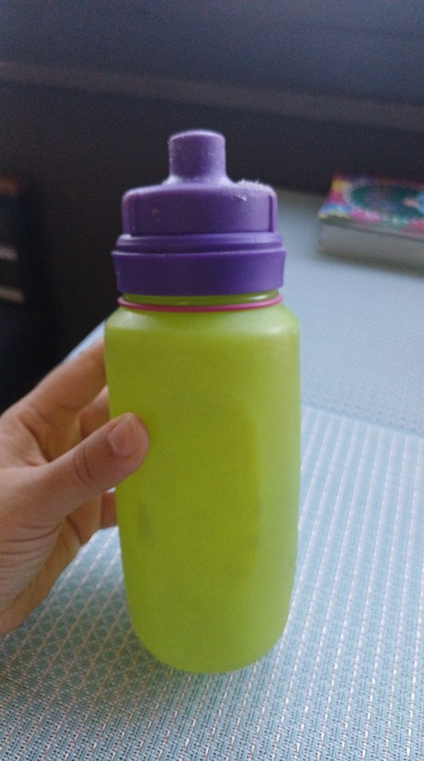 Mor Kapaklı Renkli suluk tupperware - Görsel 3