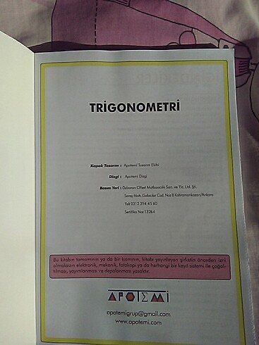 Trigonometri yeni müfredata uygun