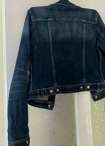 xs Beden lacivert Renk Jean ceket