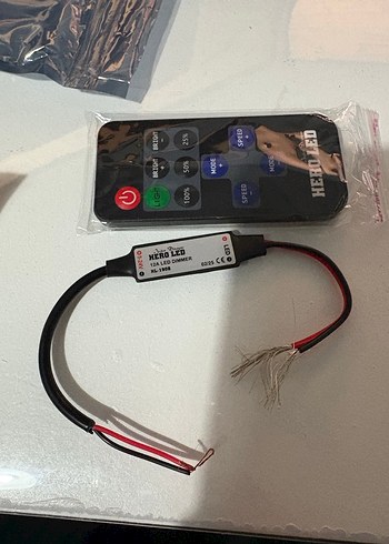 Uzaktan kumandalı led kontrol cihazı