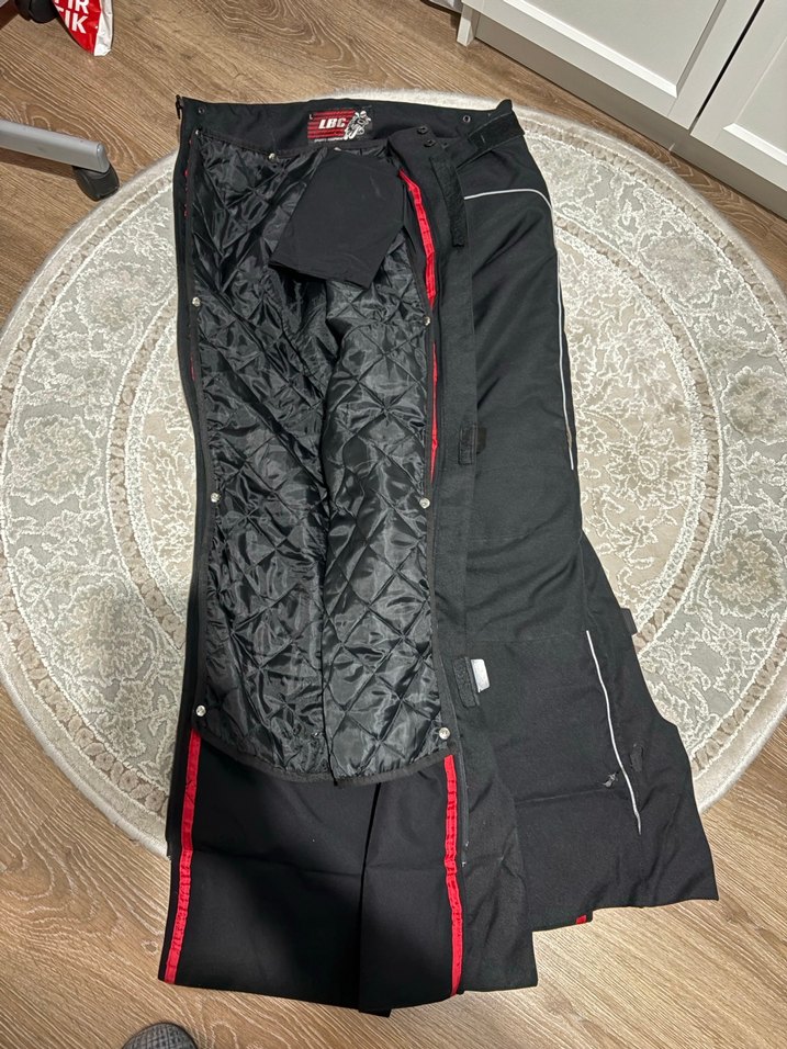 LBC Horizon yandan fermuarlı kışlık motosiklet pantolonu L Beden - Görsel 2