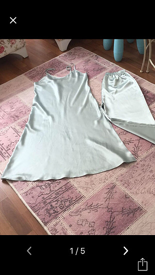 s Beden Saten pijama takımı 