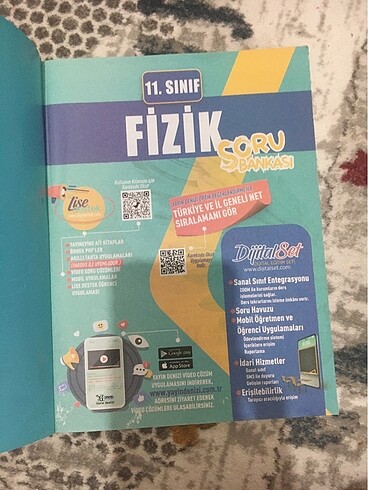  Yayın denizi simülatör 11.sınıf fizik soru bankası