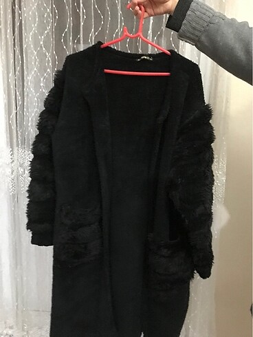 Zara model uzun ceket