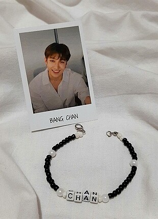 Bang Chan Bileklik + Fotokart 