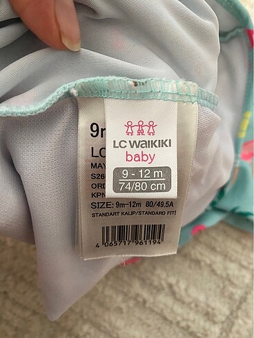 9-12 Ay Beden çeşitli Renk Bir mayo bir bikini 2 ürün