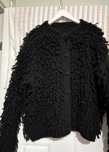 Püsküllü ceket -hırka - Görsel 4