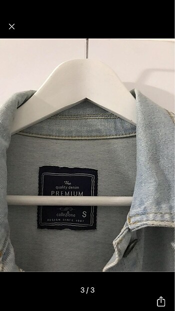 Crop kot ceket - Görsel 3