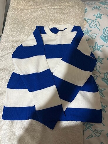 Çizgili kazak - Görsel 2