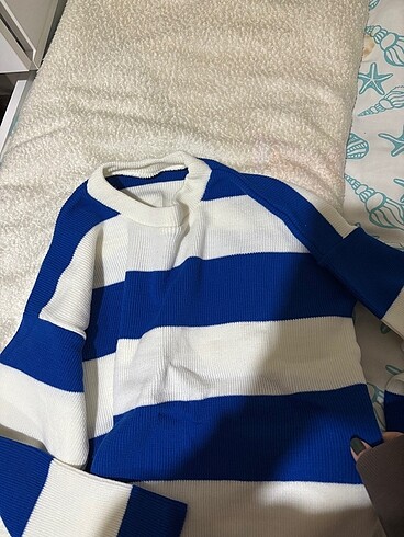 Çizgili kazak - Görsel 3